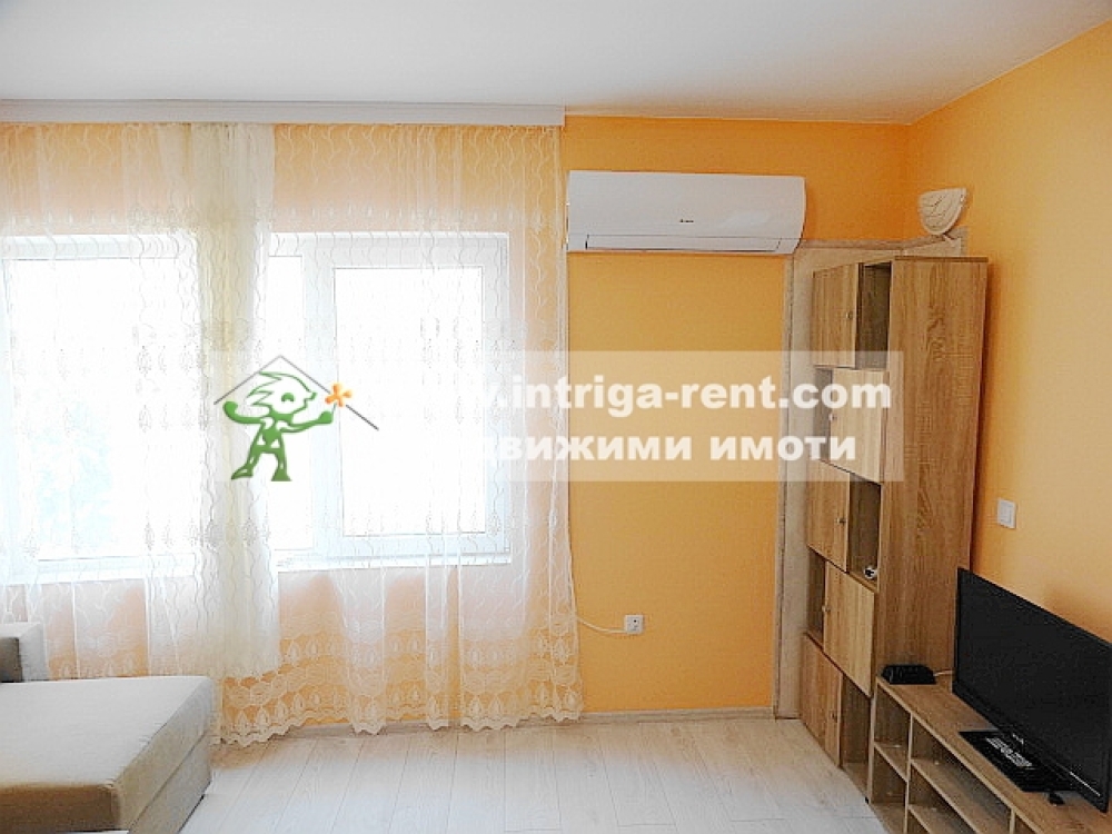 Two-room, luxurious, fully furnished new apartment for rent, located in the Ovcharski district of Haskovo.