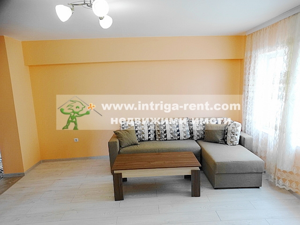 Two-room, luxurious, fully furnished new apartment for rent, located in the Ovcharski district of Haskovo.