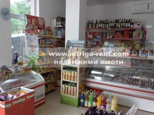 Торговый объект — магазин продовольственных товаров на продажу/в аренду в кв. „Воеводски“, г. Хасково.
