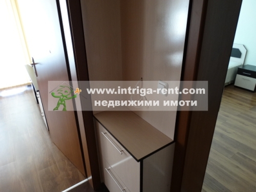 Luxury two-room monolithic apartment for rent - new construction, located in the very center of the city of Haskovo.