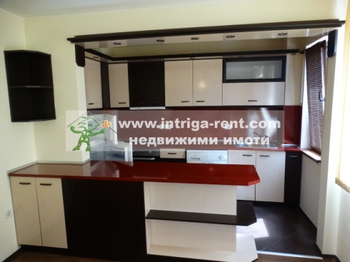 Luxury two-room monolithic apartment for rent - new construction, located in the very center of the city of Haskovo.
