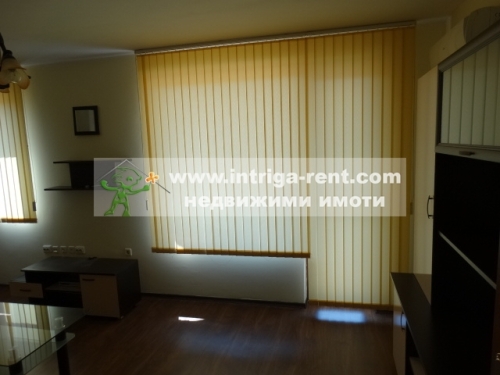 Luxury two-room monolithic apartment for rent - new construction, located in the very center of the city of Haskovo.