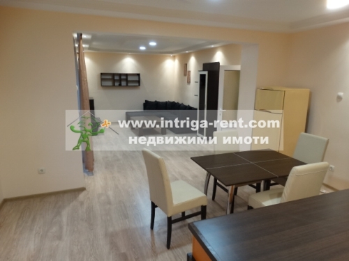 Three-room monolithic apartment for rent, located in the Ovcharski neighborhood of Haskovo.