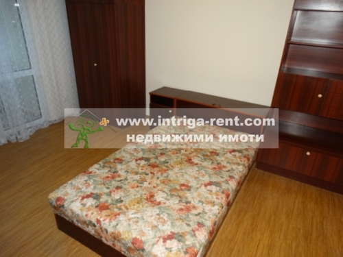 Three-room monolithic apartment for rent, located in the Ovcharski neighborhood of Haskovo.
