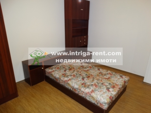 Three-room monolithic apartment for rent, located in the Ovcharski neighborhood of Haskovo.