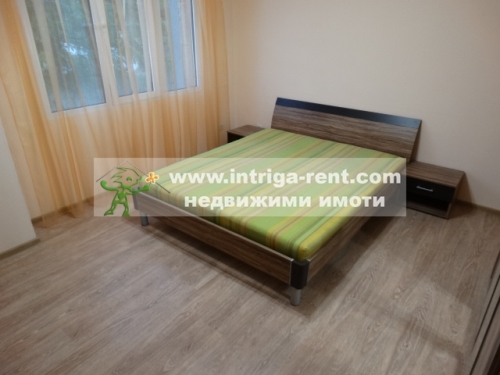 Three-room monolithic apartment for rent, located in the Ovcharski neighborhood of Haskovo.