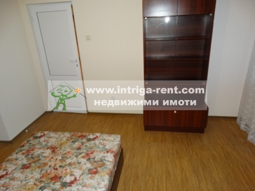 Three-room monolithic apartment for rent, located in the Ovcharski neighborhood of Haskovo.