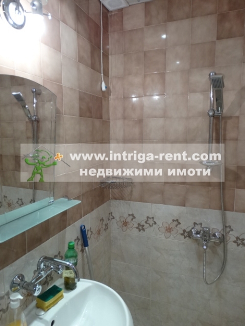 Three-room monolithic apartment for rent, located in the Ovcharski neighborhood of Haskovo.