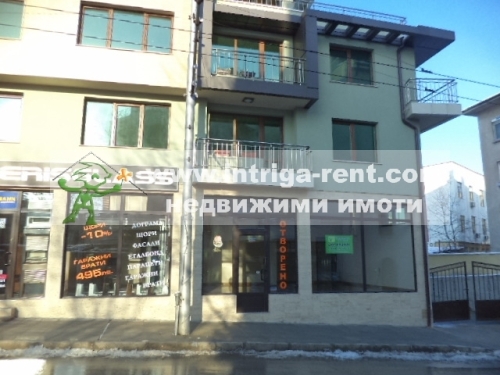 New commercial property — shop for rent, in the ideal center of Haskovo.