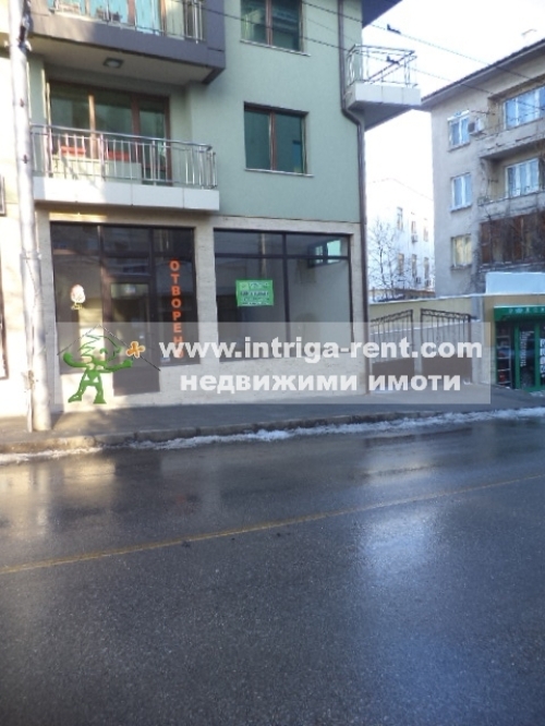 New commercial property — shop for rent, in the ideal center of Haskovo.