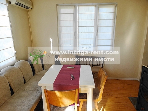 Three-room monolithic apartment for rent, located in the Ovcharski neighborhood of the city of Haskovo.