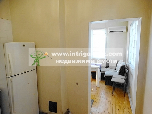 Three-room monolithic apartment for rent, located in the Ovcharski neighborhood of the city of Haskovo.