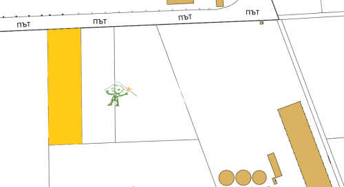 TOP PRICE, TOP LOCATION!!! Unregulated land plot located in the Byukya area, Eastern Industrial Zone of the city of Haskovo.