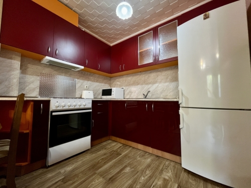 Two-room, luxurious, fully furnished monolithic apartment for rent - newly built, located in the Ovcharski district of Haskovo.