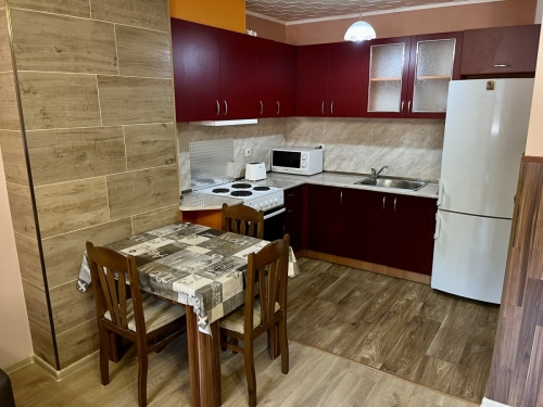 Two-room, luxurious, fully furnished monolithic apartment for rent - newly built, located in the Ovcharski district of Haskovo.