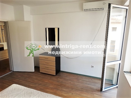 New two-room, fully furnished monolithic apartment for rent in the very center of Haskovo.
