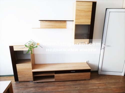 New two-room, fully furnished monolithic apartment for rent in the very center of Haskovo.