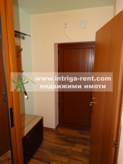 Two-room, new, luxurious, fully furnished monolithic apartment for rent in the Mladezhki Halm neighborhood, Haskovo.