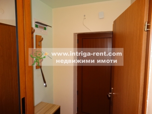Two-room, new, luxurious, fully furnished monolithic apartment for rent in the Mladezhki Halm neighborhood, Haskovo.