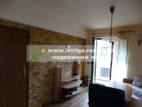 Two-room, new, luxurious, fully furnished monolithic apartment for rent in the Mladezhki Halm neighborhood, Haskovo.