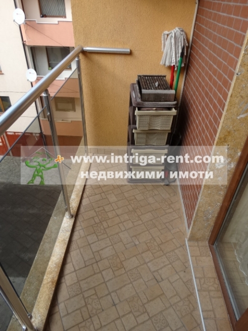 Two-room, new, luxurious, fully furnished monolithic apartment for rent in the Mladezhki Halm neighborhood, Haskovo.
