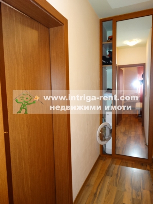 Two-room, new, luxurious, fully furnished monolithic apartment for rent in the Mladezhki Halm neighborhood, Haskovo.