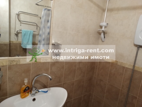 Two-room, new, luxurious, fully furnished monolithic apartment for rent in the Mladezhki Halm neighborhood, Haskovo.