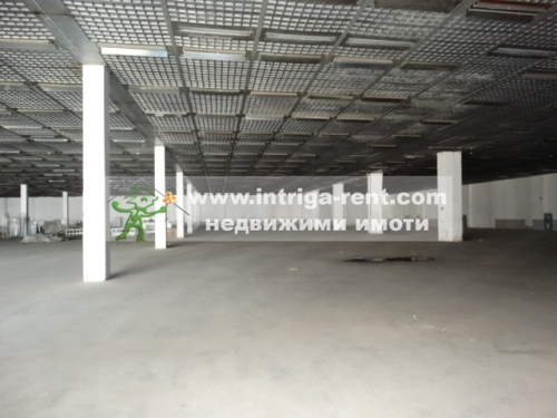 Commercial property! Warehouse and production facility for rent, located in the Eastern Industrial Zone of the city of Haskovo.