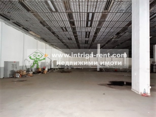 Commercial property! Warehouse and production facility for rent, located in the Eastern Industrial Zone of the city of Haskovo.
