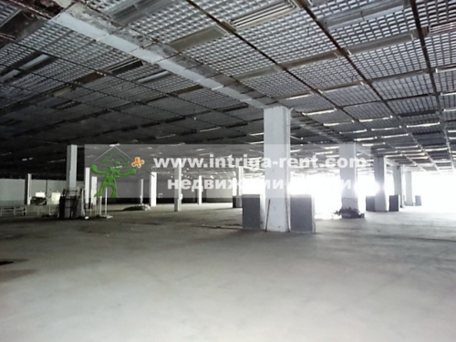 Commercial property! Warehouse and production facility for rent, located in the Eastern Industrial Zone of the city of Haskovo.