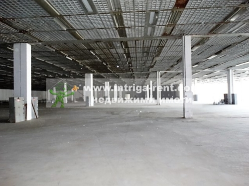 Commercial property! Warehouse and production facility for rent, located in the Eastern Industrial Zone of the city of Haskovo.