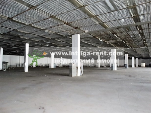 Commercial property! Warehouse and production facility for rent, located in the Eastern Industrial Zone of the city of Haskovo.