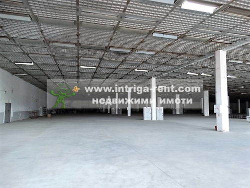 Commercial property! Warehouse and production facility for rent, located in the Eastern Industrial Zone of the city of Haskovo.