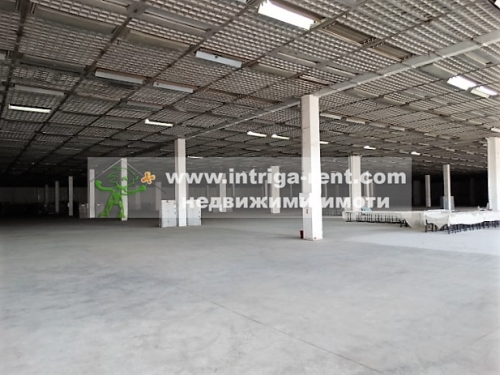 Commercial property! Warehouse and production facility for rent, located in the Eastern Industrial Zone of the city of Haskovo.