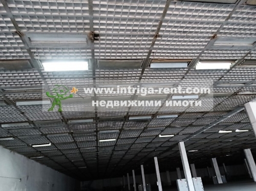Commercial property! Warehouse and production facility for rent, located in the Eastern Industrial Zone of the city of Haskovo.