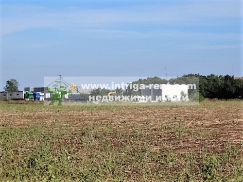 ATTRACTIVE INVESTMENT PROPERTY!!! A plot in a regulated area intended for industrial-warehouse, manufacturing and administrative development, complete with ready project designs and an issued building permit, located in the Northern Industrial Zone of the city of Haskovo.