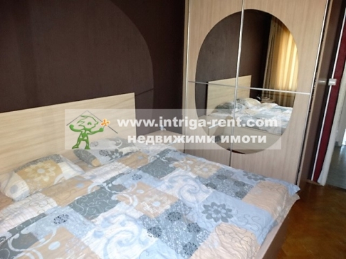 Four-room monolithic apartment for rent, located in the very center of the city of Haskovo.