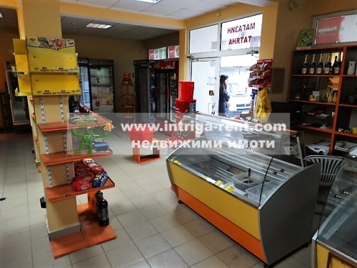 Grocery store for rent, located in the Druzhba neighborhood, city of Haskovo.