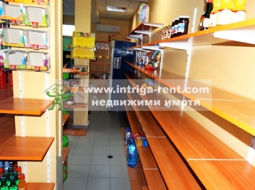 Grocery store for rent, located in the Druzhba neighborhood, city of Haskovo.