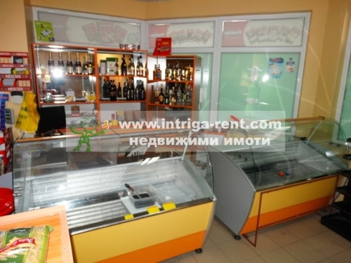 Grocery store for rent, located in the Druzhba neighborhood, city of Haskovo.