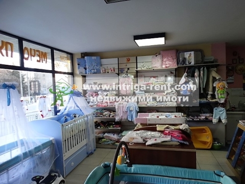 Commercial premises for rent, consisting of a shop for industrial goods and services, located in the Druzhba neighborhood of Haskovo.
