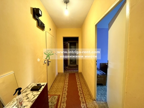 Two-room apartment for rent, located in the Lyuben Karavelov neighborhood of Haskovo.
