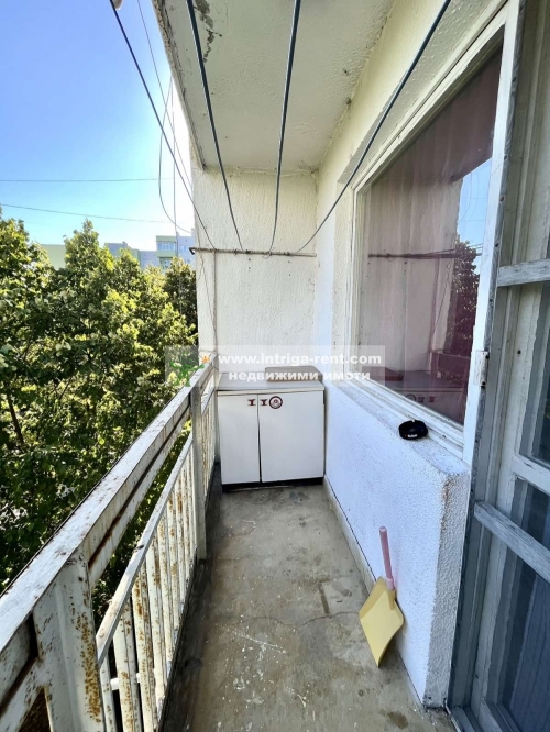 Two-room apartment for rent, located in the Lyuben Karavelov neighborhood of Haskovo.