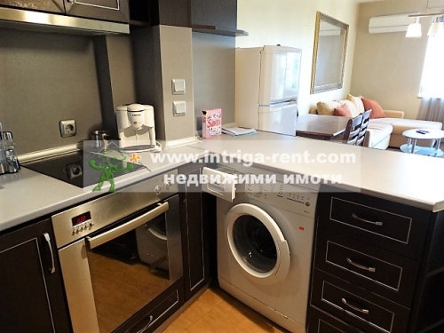 Two-room, new, luxury, fully furnished apartment for rent in a monolithic building — newly built, located in the elite Lyuben Karavelov neighborhood, Haskovo.