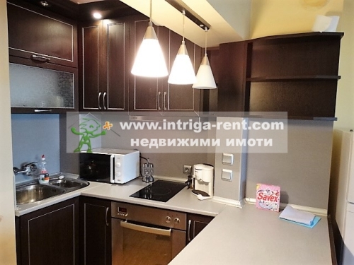 Two-room, new, luxury, fully furnished apartment for rent in a monolithic building — newly built, located in the elite Lyuben Karavelov neighborhood, Haskovo.