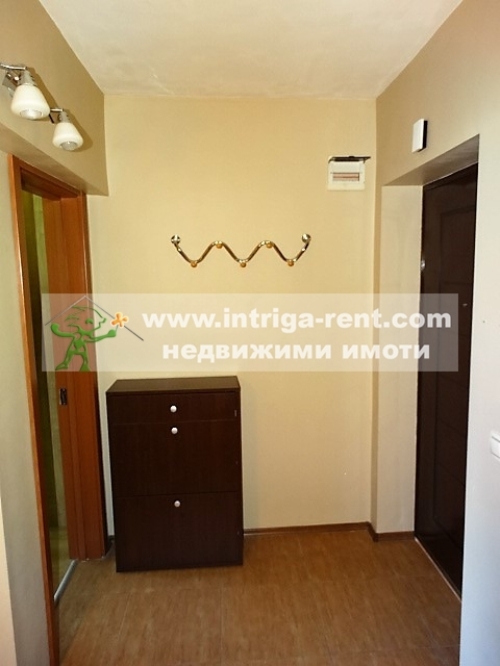 Two-room, new, luxury, fully furnished apartment for rent in a monolithic building — newly built, located in the elite Lyuben Karavelov neighborhood, Haskovo.