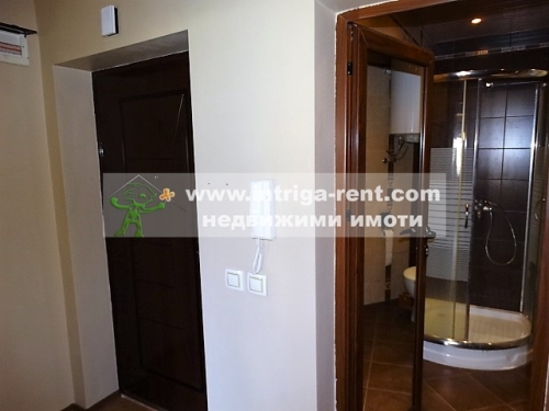 Two-room, new, luxury, fully furnished apartment for rent in a monolithic building — newly built, located in the elite Lyuben Karavelov neighborhood, Haskovo.
