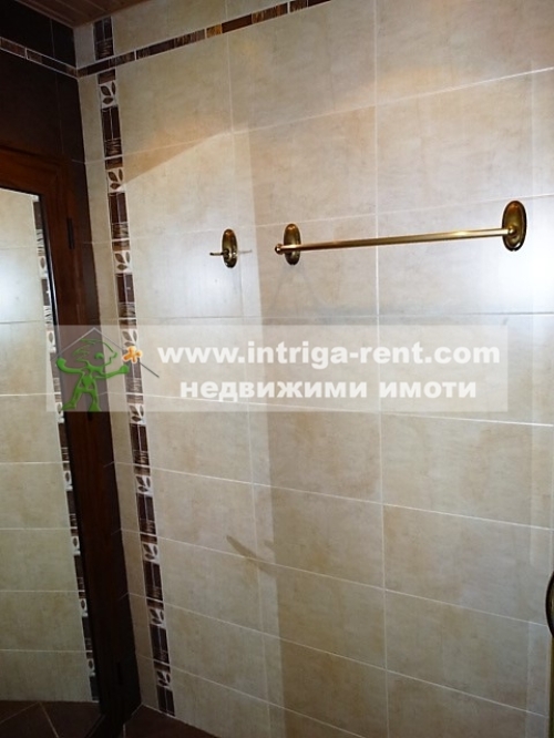Two-room, new, luxury, fully furnished apartment for rent in a monolithic building — newly built, located in the elite Lyuben Karavelov neighborhood, Haskovo.