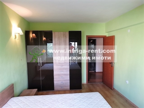 Two-room, new, luxury, fully furnished apartment for rent in a monolithic building — newly built, located in the elite Lyuben Karavelov neighborhood, Haskovo.