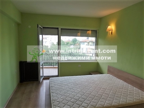 Two-room, new, luxury, fully furnished apartment for rent in a monolithic building — newly built, located in the elite Lyuben Karavelov neighborhood, Haskovo.